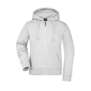 Felpa Ladies bianco / S - personalizzabile con logo