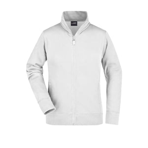 Felpa Ladies bianco / S - personalizzabile con logo