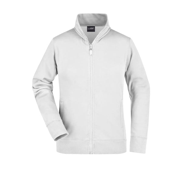 Felpa Ladies bianco / S - personalizzabile con logo