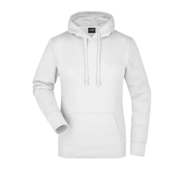 Felpa Ladies bianco / S - personalizzabile con logo