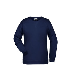 Felpa Ladies blu / XS - personalizzabile con logo