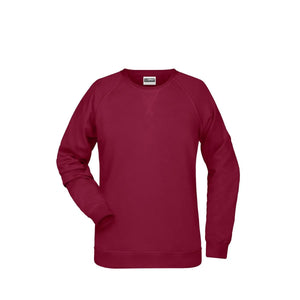 Felpa Ladies bordeaux / XS - personalizzabile con logo