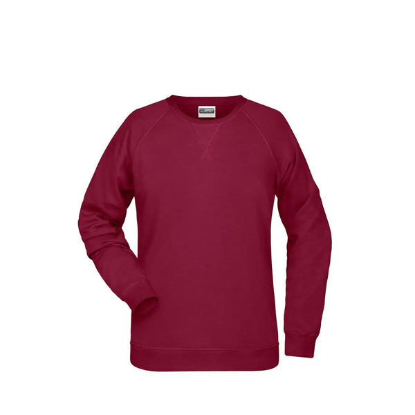 Felpa Ladies bordeaux / XS - personalizzabile con logo