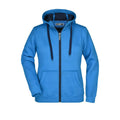 Felpa Ladies Doubleface azzurro / S - personalizzabile con logo