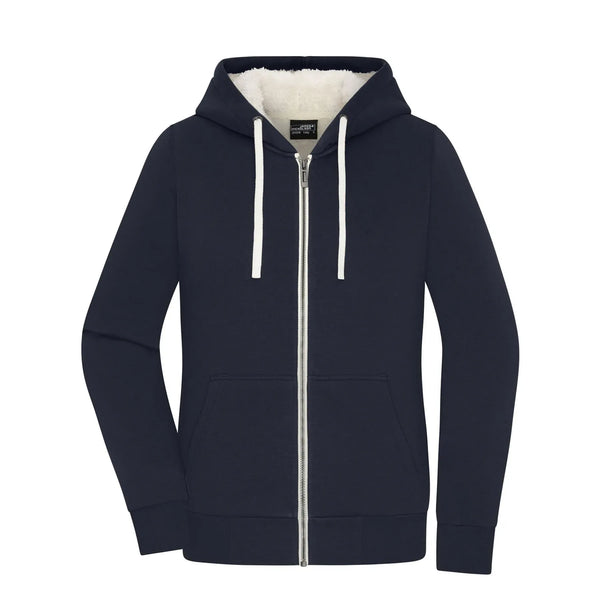 Felpa Ladies Doubleface blu / XS - personalizzabile con logo