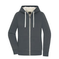 Felpa Ladies Doubleface grigio / XS - personalizzabile con logo