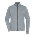 Felpa Ladies grigio / XS - personalizzabile con logo