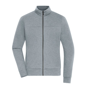 Felpa Ladies grigio / XS - personalizzabile con logo