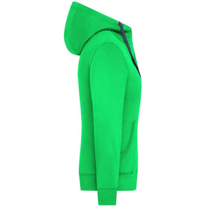 Felpa Ladies Lifestyle Zip-cappuccio - personalizzabile con logo