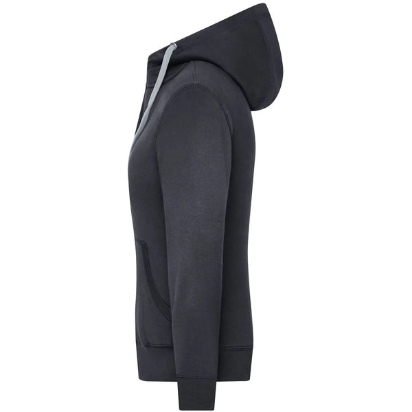 Felpa Ladies Lifestyle Zip-cappuccio - personalizzabile con logo