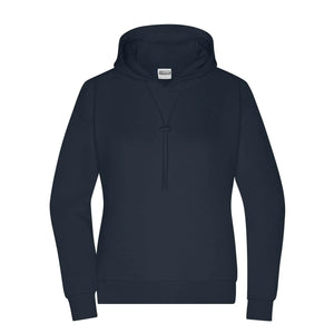 Felpa Ladies Lounge cappuccio blu / XS - personalizzabile con logo