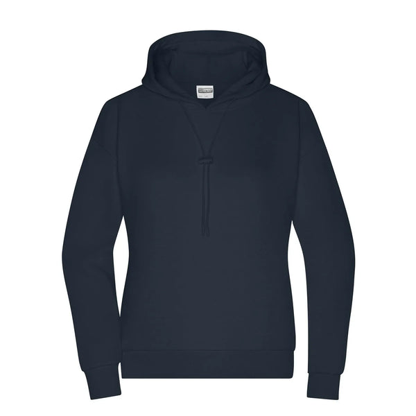 Felpa Ladies Lounge cappuccio blu / XS - personalizzabile con logo