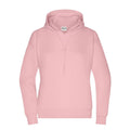 Felpa Ladies Lounge cappuccio rosa / XS - personalizzabile con logo