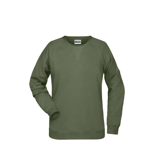 Felpa Ladies olive / XS - personalizzabile con logo