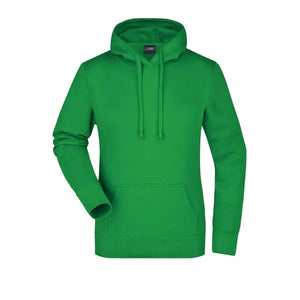 Felpa Ladies verde / S - personalizzabile con logo