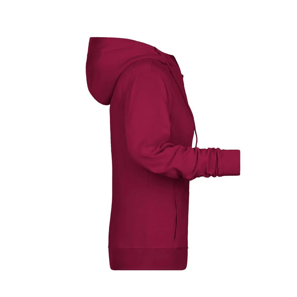 Felpa Ladies Zip cappuccio - personalizzabile con logo