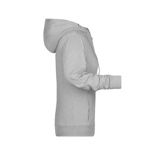 Felpa Ladies Zip cappuccio - personalizzabile con logo