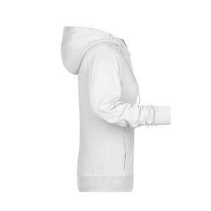 Felpa Ladies Zip cappuccio - personalizzabile con logo