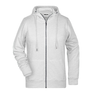 Felpa Ladies Zip cappuccio - personalizzabile con logo