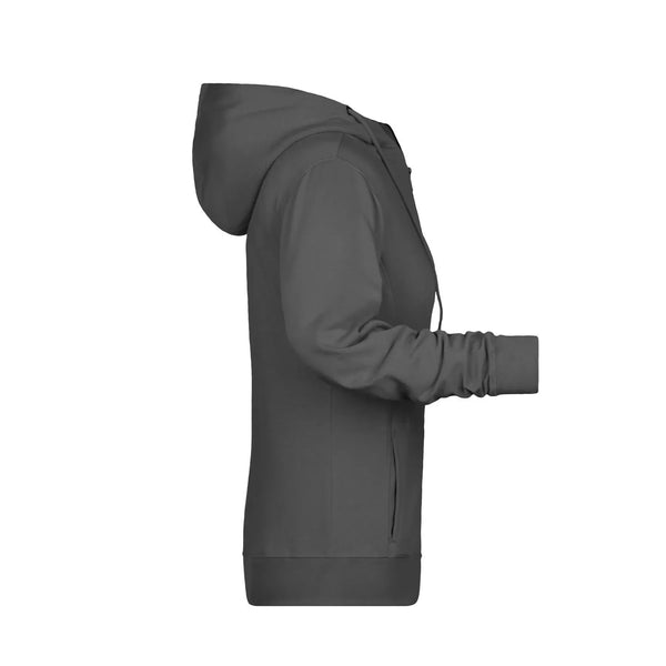 Felpa Ladies Zip cappuccio - personalizzabile con logo