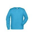 Felpa Men´ azzurro / S - personalizzabile con logo