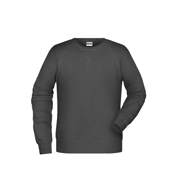 Felpa Men´ black-heather / S - personalizzabile con logo