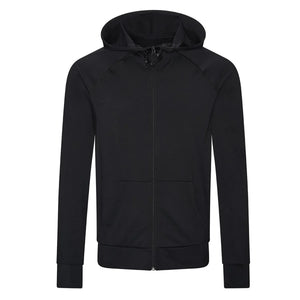 Felpa Men' Cool Contrast Zoodie jet black / S - personalizzabile con logo