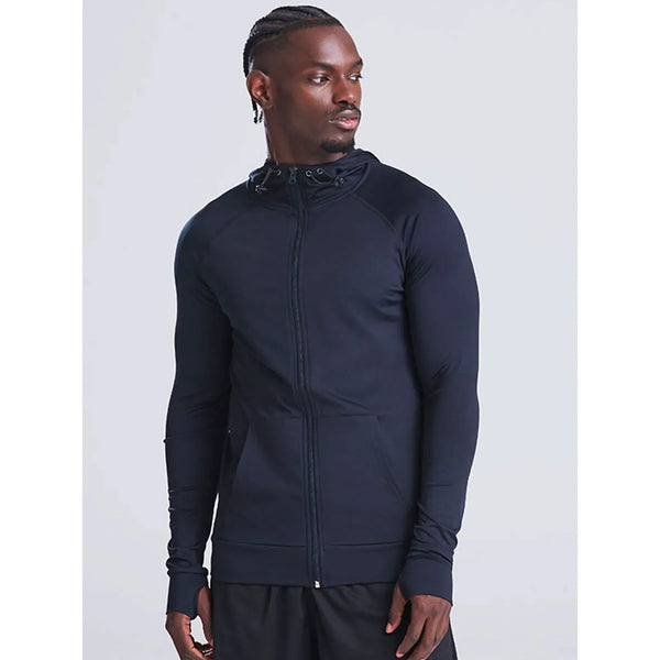 Felpa Men' Cool Contrast Zoodie - personalizzabile con logo