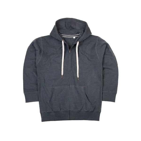 Felpa Men' Superstar Zip Through grigio / S - personalizzabile con logo