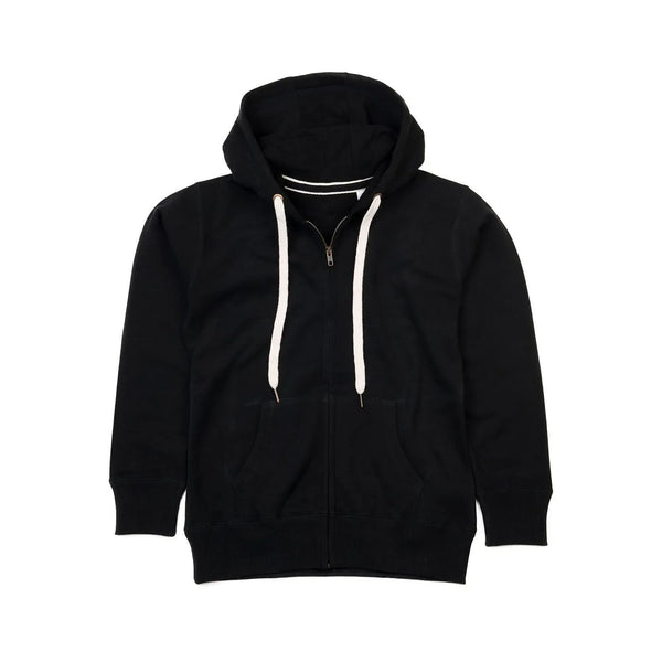 Felpa Men' Superstar Zip Through nero / S - personalizzabile con logo