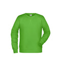Felpa Men´ verde / S - personalizzabile con logo