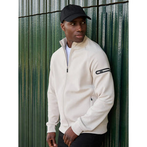 Felpa Men‘ Zip Interlock - personalizzabile con logo