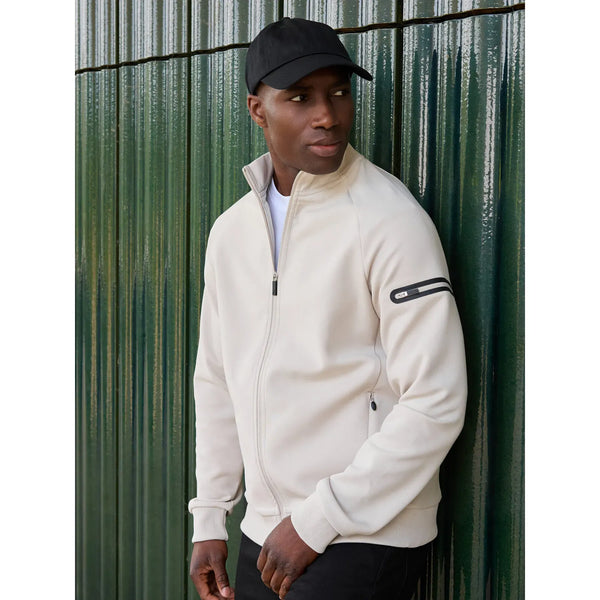 Felpa Men‘ Zip Interlock - personalizzabile con logo