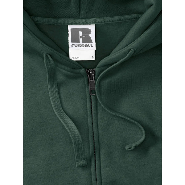 Felpa Mens Authentic con zip -  cappuccio - personalizzabile con logo
