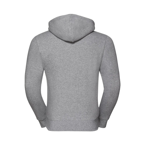 Felpa Mens Authentic con zip -  cappuccio - personalizzabile con logo