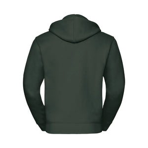 Felpa Mens Authentic con zip -  cappuccio - personalizzabile con logo