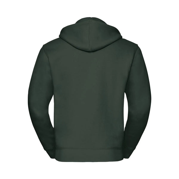 Felpa Mens Authentic con zip -  cappuccio - personalizzabile con logo
