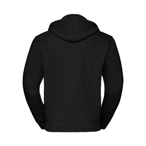Felpa Mens Authentic con zip -  cappuccio - personalizzabile con logo