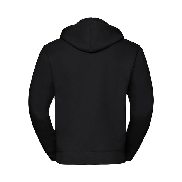 Felpa Mens Authentic con zip -  cappuccio - personalizzabile con logo