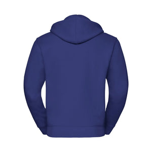 Felpa Mens Authentic con zip -  cappuccio - personalizzabile con logo