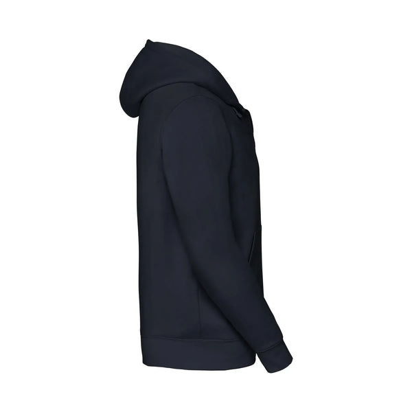 Felpa Mens Authentic con zip -  cappuccio - personalizzabile con logo