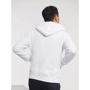Felpa Mens Authentic con zip -  cappuccio - personalizzabile con logo
