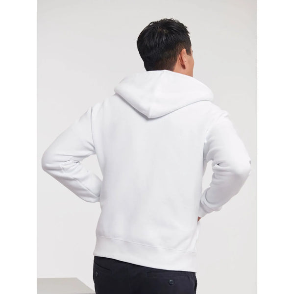 Felpa Mens Authentic con zip -  cappuccio - personalizzabile con logo