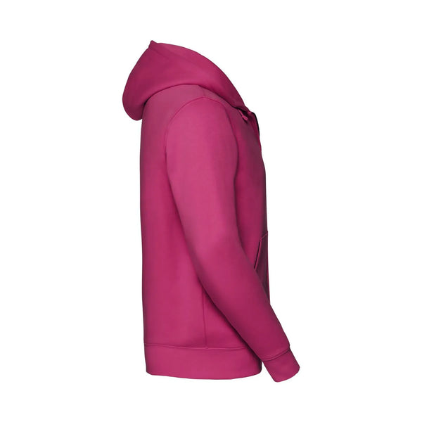 Felpa Mens Authentic con zip -  cappuccio - personalizzabile con logo