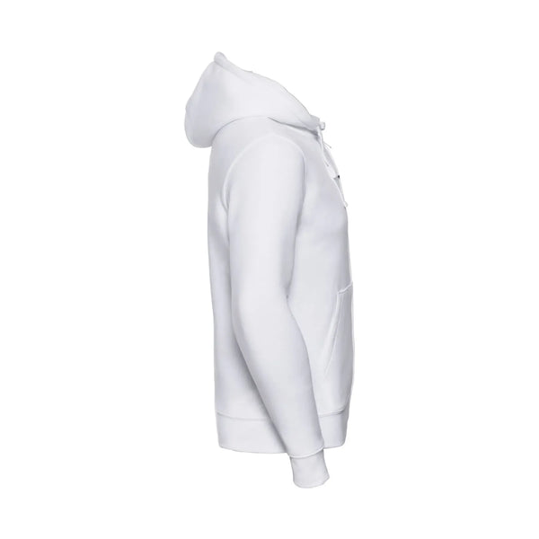 Felpa Mens Authentic con zip -  cappuccio - personalizzabile con logo
