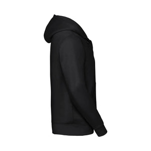 Felpa Mens Authentic con zip -  cappuccio - personalizzabile con logo