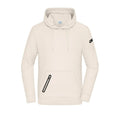 Felpa Mens cappuccio Interlock marrone / S - personalizzabile con logo