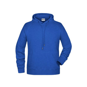 Felpa Mens cappuccio royal / S - personalizzabile con logo