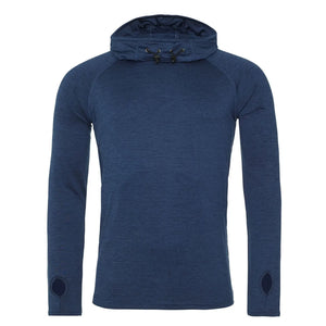 Felpa Mens Cool Cowl Neck Top blu / S - personalizzabile con logo