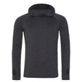 Felpa Mens Cool Cowl Neck Top jet black / S - personalizzabile con logo